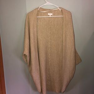 NWOT Charming Charlie’s oversized cardigan size M